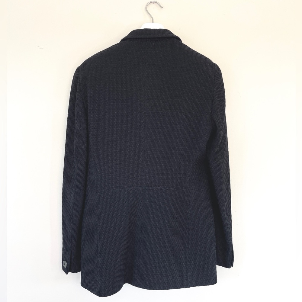 Giorgio Armani Wool Boucle Knit Blazer - Picture 7 of 12